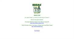 Desktop Screenshot of essaic.com